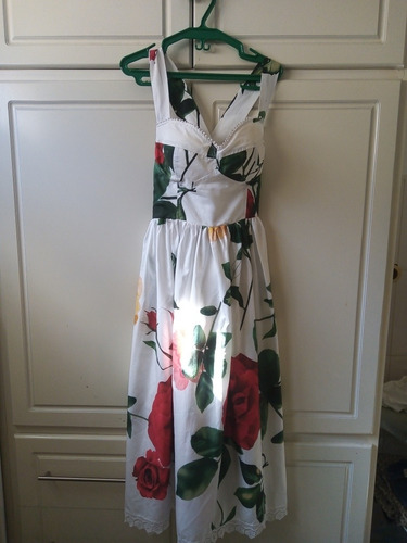 Vestido Dama Shein Flores Graduacion Boda Bautizo