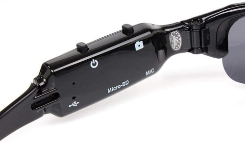 Imagen 4 de 8 de Camara Espia Mini Oculta En Anteojo Seguridad Vigilancia Dvr