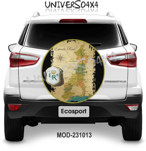 Capa Estepe Ecosport 205x65x15 Mapa Estrada Real M-231013