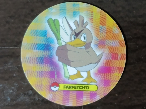 Tazo De Pokemón 4 Rockaleta #229 Farfetchd Original Del 2008 (Usado)