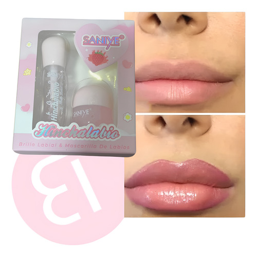 Hidratante Engrosador Voluminizador Labios + Balsamo Labios