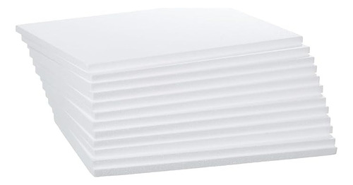 Placa Isopor Eps 100 X 50 X 1 Cm Com 25 Unidades 10mm