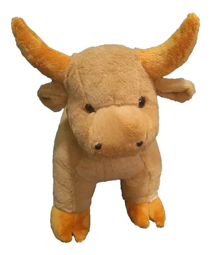 Toro De Peluche Color Miel MercadoLibre