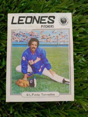 1975 Béisbol Profesional Venezolano Pablo Torrealba #61