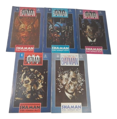 Coleção Um Conto De Batman - Shaman - 5 Vols - Hq (Usado)