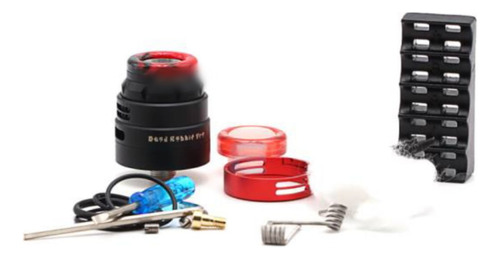 Atomizador Acero Inox 24mm Plata Rda Dead Rabbit Pro Sellado (Usado)