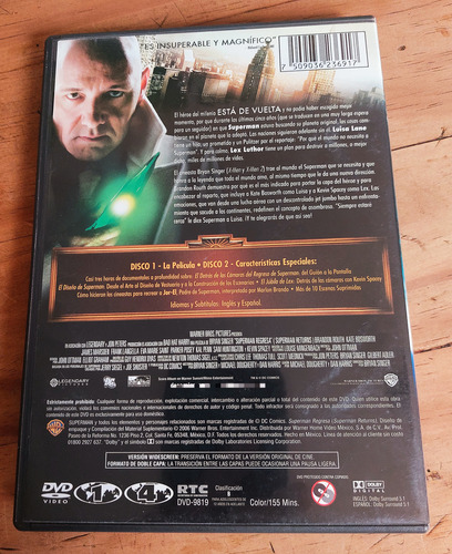 Superman Regresa / Edición Especial De 2 Discos Dvd (Usado)