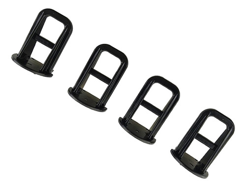 4 Pcs Aterrizaje Extendido Color Negro Repuesto Para
