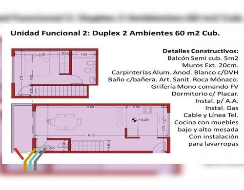 Imagen 12 de 14 de Duplex 1 Dormitorio A Estrenar En Venta