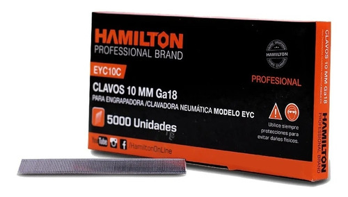 Clavos Clavadora Cne Hee01 Pepk Eyc 15mm X 5000u Hamilton