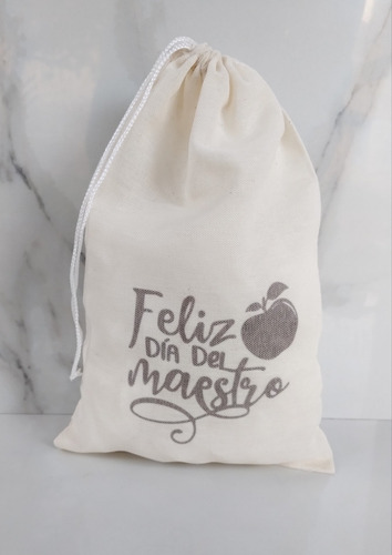 Souvenirs Bolsas De Tela Con Diseño X10