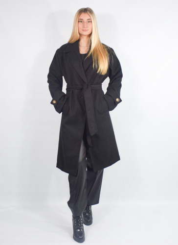 Tapado Liso De Mujer Rubi Fashion