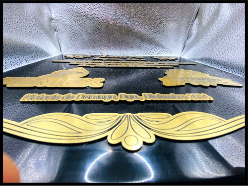Reconocimiento / Agradecimiento Grabado Laser Personalizable