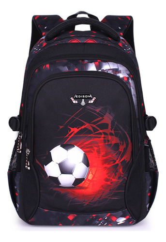 Mochila De Fútbol Con Múltiples Compartimentos Para Estudian