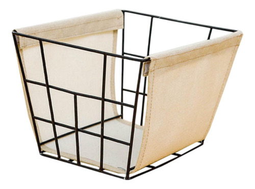 Cesta De Almacenamiento Cesta De Alambre De 23cmx17.5cmx14cm