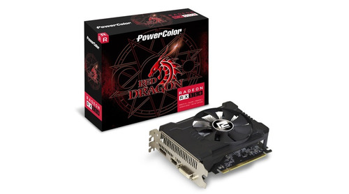 Placa De Vídeo Power Color Radeon Rx 550 2gb Gddr5 128 Bits