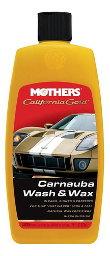 Shampoo Mothers California Gold Carnauba Wash & Wax 473ml