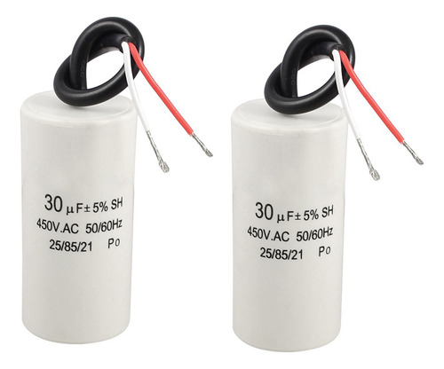 2 Cables De 2 Cables, 30 Uf, 450 V, 50/60 Hz, Cbb60, Motor S