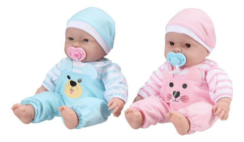 Muñecos Gemelos My Sweet Love Happy Twins Con Accesorios