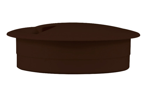 Passa Fio 59 Mm Marrom Para Mesas E Bancadas 5 Un - Bigfer