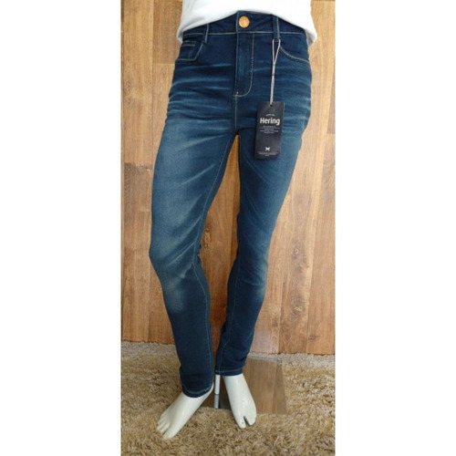 Calca Jeans Skinny Hering Kzbe - Delabela Calçados