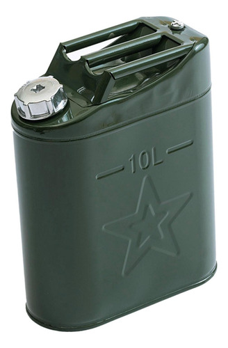 Bidón De Combustible Portátil De 10 Litros, 37 X 28 X 13