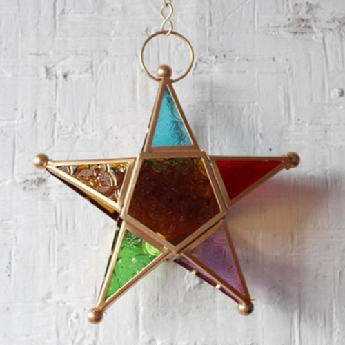 Colgante Candeliere De Estrella Decoraciones De Navidad