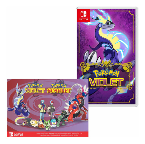 Pokemon Violet Nintendo Switch + Regalo Ver.1