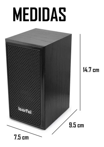Imagen 2 de 5 de Speakers Altavoz Bafle Parlante Usb | Pc Computador Celular
