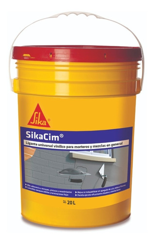 Sikacim X 20l Adhesivo Ligante