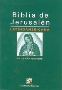 Biblia De Jerusalén Latinoamericana Letra Grande
