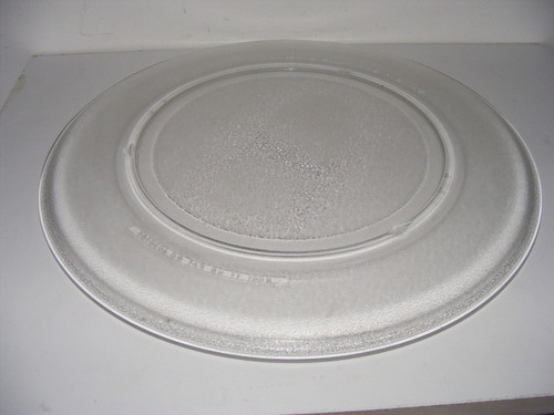 Imagen 5 de 5 de Plato Para Microondas De 40.5 Cm De Diámetro Base Plana