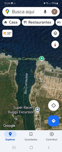 Solar Con Permiso De Muelle En Cumayasa Frente Al Rio De Cumaysa Que Conecta El Mar Caribe