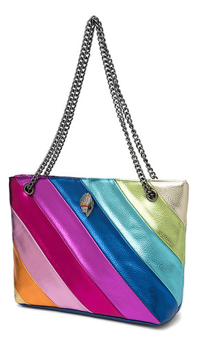 Bandolera Eagle Head Rainbow Tote Para Mujer