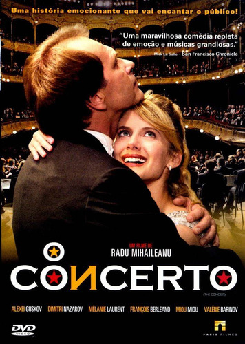 O Concerto - Radu Mihaileanu - Dvd Rarísismo Em Ótimo Estado (Usado)
