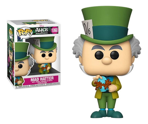 Funko Pop Disney Sombrerero Mad 1060 Alicia Alice Hatter Cat