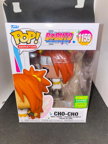 Funko Pop Cho-cho Convention 2021 Naruto Boruto