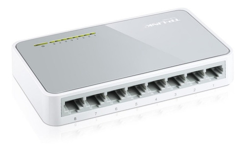 Switch Hub 8 Puertos Tp Link Tl Sf1008d Lan 10/100 Mbps Gtia
