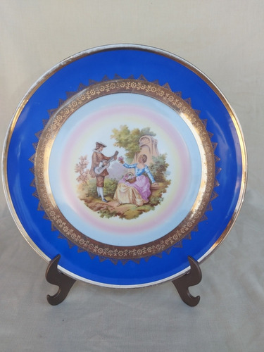Prato Em Porcelana Luiz Xv (Usado)