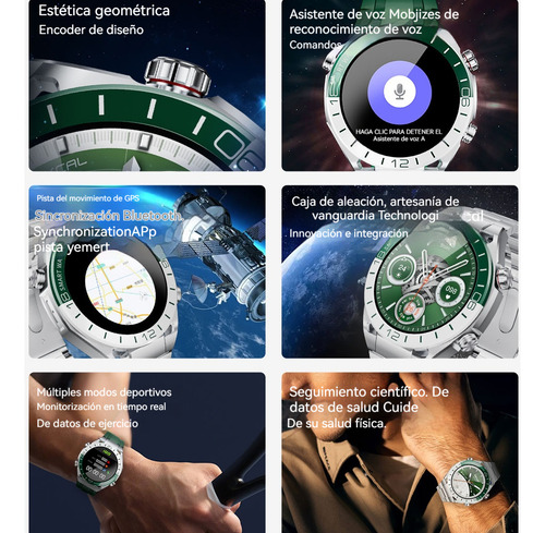 Ssb Nfc Reloj Inteligente Hombre Contestar Llamada