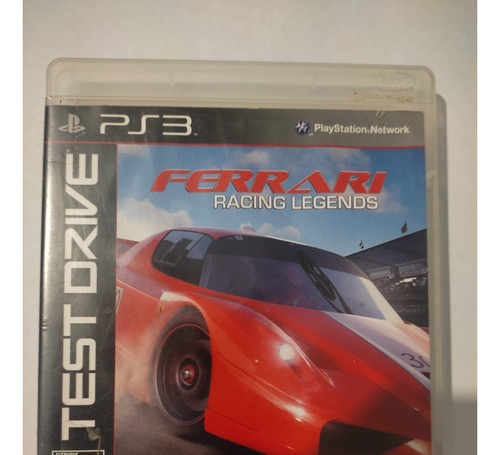 Test Drive Ferrari Racing Legends Juego Ps3 Gamezone 