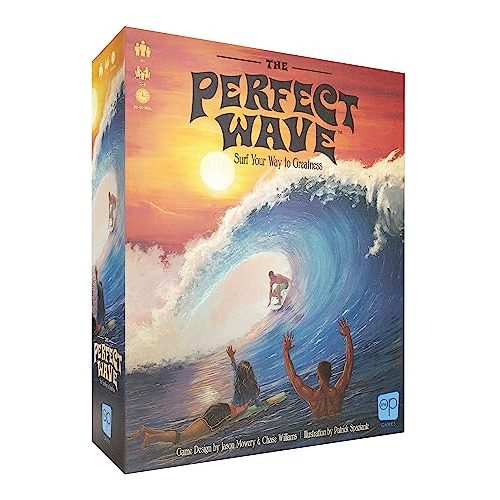 La Ola Perfecta  Surf Temático Tarjeta De Estrategia Vp7vy