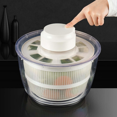 Lavadora Y Secadora De Lechuga Rotador Automático De