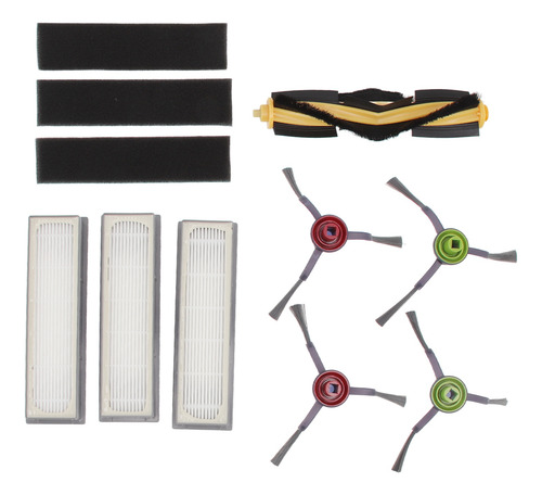 Set De Cepillos Principales Y Laterales Con Filtro Sweeping