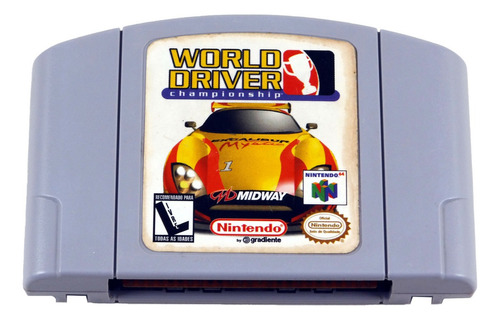 World Driver Championship Original Nintendo 64 N64