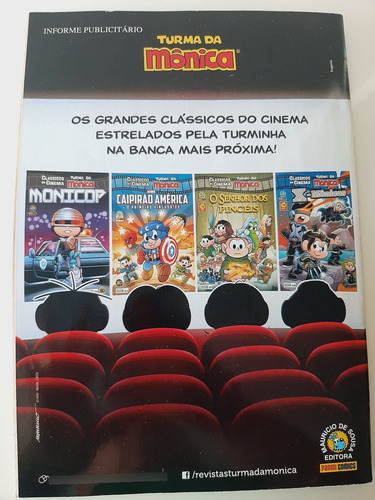 Classicos Do Cinema Turma Da Mônica Número 55 Cascão Porker E A Câmera Secreta
