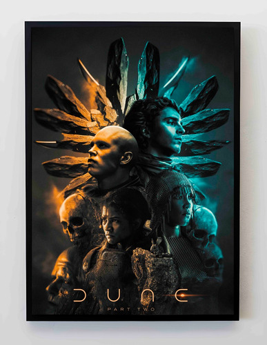 Cuadro 33x48cm Poster Dune Parte 2