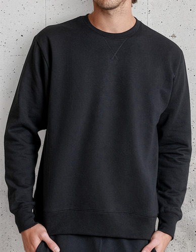 Sudadera Cuello Redondo Optima Felpa 38102 Caballero 300gr/m