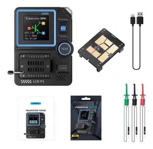 comprar Lcr-p1 Probador De Transistores Diodo Triodo Capacitancia