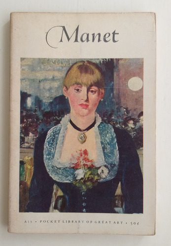 Manet Libro Bolsillo Gran Arte Año 1954 Láminas Color